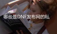 哪些是DNF发布网的私服