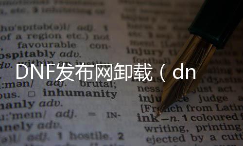 DNF发布网卸载（dnf卸载后安装包还在吗）