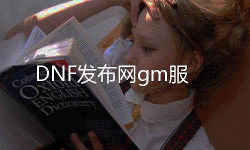 DNF发布网gm服